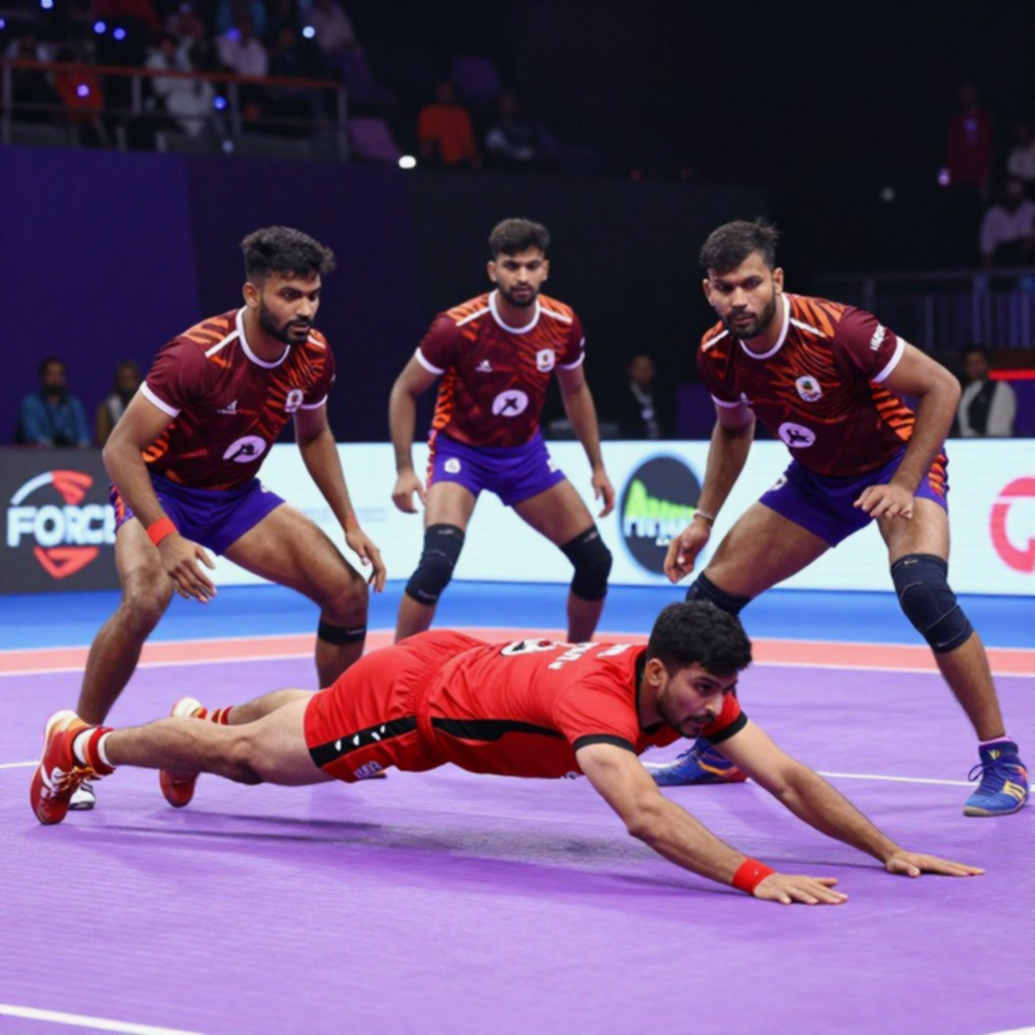 দুই হুইসেলের মাঝে পঁচাত্তর মিনিট: এশিয়ান গেমসের সেমিফাইনালে ভারতের কাবাডি, যেখানে 'অপরাজিত' এখনও কোনো গ্যারান্টি নয়